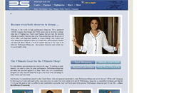 Desktop Screenshot of performancesleepwear.com